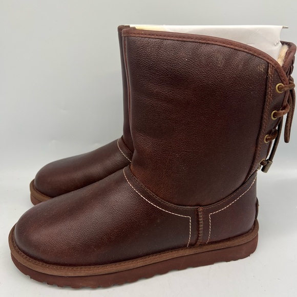 UGG Women's Mariana Chestnut Leather - Picture 4 of 16